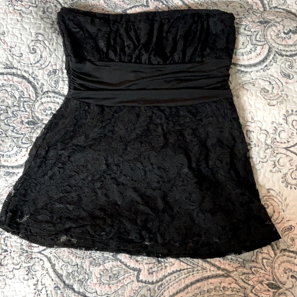 Black tube top